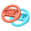Paquete de 2 empuñaduras para volante de Nintendo Switch 2/mandos Joy-Con (naranja y azul)