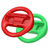 Paquete de 2 empuñaduras para volante de Nintendo Switch 2/mandos Joy-Con (rojo y verde)