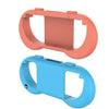 Para Nintendo Switch 2 Joy-Con 1 par de agarre cómodo con correa de muñeca ajustable (azul rojo)