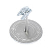 MINIWARE TS101/SA80 - Soldador eléctrico dedicado con soporte de acero inoxidable (miniestación de soldadura, plateado)