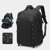 Mochila deportiva y de viaje de gran capacidad, ligera, para portátil de 15,6 pulgadas (negro)