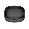 Ventilador portátil USB de alta potencia para exteriores, sin aspas, para colgar en la cintura (DQ239, negro)