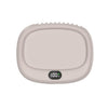 Ventilador portátil USB de alta potencia para exteriores, sin aspas, para colgar en la cintura (DQ239 Albaricoque)