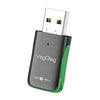 Adaptador USB VegGieg 2 en 1 de 1100 Mbps con WiFi 6 y Bluetooth 5.4, tarjeta de red inalámbrica Gigabit 5G para PC/portátil (V-UB506)