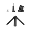 Mini trípode extensible Flymile con tornillo de 1/4 de pulgada para cámaras de acción y juego de adaptadores de tuerca