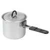 CLS - Olla individual portátil para acampar al aire libre, 770 ml, plegable y autónoma (blanca)