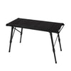 Mesa plegable de aluminio para exteriores CLS, estilo 9545, para acampar, con 7 platos