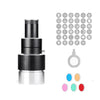 Kit de 35 plantillas para modificar la luz de la fotografía con lente cónica y flash con montura Bowens. Enfoque ajustable.