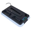 Base de refrigeración multifuncional con doble asa para PS5 Pro, PS5 Slim y PS5. Estilo: YH66, negro y blanco.