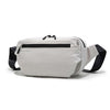 BANGE BG-7851 - Bolso bandolera para hombre, multifuncional, ligero, informal, para el día a día, pequeño (blanco)