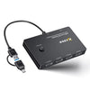Adaptador KVM KCEVE MSTH14 USB/Tipo C a 4 puertos HDMI
