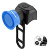 Timbre electrónico para bicicleta BENGGUO, mini, resistente al agua, color azul batería