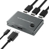 DP301 - Conmutador DisplayPort 3 en 1 (8K, 30 Hz, HD) para pantalla de ordenador