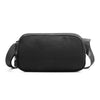 BANGE 3097 Bolso bandolera informal para hombre, bolso para teléfono móvil (negro)