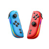 Joysticks de efecto Hall TMR JOY-05 para Nintendo Switch, movimiento de 6 ejes e iluminación RGB (rojo y azul)