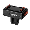 Base magnética de plástico Flymile de liberación rápida para Insta360 Ace Pro 2/X5/X4/X3/X2/Ace Pro/Ace (negra)