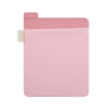 Bolsa para ratón inalámbrico con parche trasero y tarjeta para guardarlo (rosa)