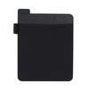 Bolsa para ratón inalámbrico con parche trasero, bolsa para guardar el ratón (negra)