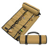 WESSLECO - Bolsa de herramientas para almacenamiento de piezas, resistente al agua y al desgaste, gruesa (marrón)