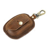 Estuche de cuero con gancho para auriculares portátiles Sony WF-1000XM5 CONTACTS FAMILY CF1183 (café)