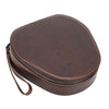Bolsa de cuero para guardar auriculares Sony WH-1000XM6/5/4 CONTACTS FAMILY CF1220 (café)