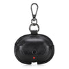 Estuche protector de cuero para auriculares Bluetooth portátiles Beats Studio Buds CONTACTS FAMILY CF1136A (negro)