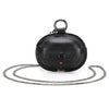 Estuche protector de cuero con cadena para auriculares Bluetooth Beats Studio Buds CONTACTS FAMILY CF1136B (negro)