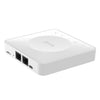 Mini enrutador inalámbrico E8 4G CPE con doble puerto de red, punto de acceso WiFi6 (blanco)