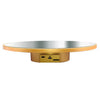 Espejo multiusos con disco giratorio eléctrico, alimentado por batería/USB, soporte para fotografía en vivo, tamaño: 25 cm, dorado