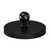 Soporte de ajuste de cardán de caracol con montaje magnético de 66 mm y rótula de 17 mm