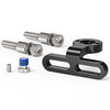 Soporte para cámara de bicicleta con posicionamiento Arri de 1/4" para luz delantera de ciclismo y disparos