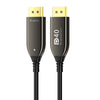 Cable de fibra óptica DP2.1 macho a macho de 10 m, 8K, 60 Hz, HD, para TV, monitores de ordenador y proyectores.