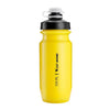 Botella de agua WEST BIKING de 550 ml para ciclismo, a prueba de fugas, con diseño apretable, portátil, para hidratación deportiva (amarilla)