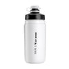 Botella de agua WEST BIKING de 550 ml para ciclismo, diseño a presión, a prueba de fugas, portátil, para deportes (ancha blanca)