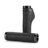 WEST BIKING - 1 par de puños de TPE suaves y antideslizantes para manillar de bicicleta de montaña, ergonómicos y cómodos para ciclismo de carretera y MTB (negro)