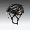 Casco de bicicleta ligero WEST BIKING con visera magnética para ciclismo de carretera y montaña (negro)