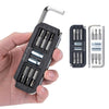 Kit de herramientas de reparación de bicicletas WEST BIKING 10 en 1, multiherramienta con llaves hexagonales, adaptador de vaso y puntas SL4/PH1/T25 (negro)