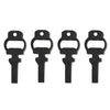 4 amortiguadores de cardán mini (negros) para DJI Mini/Mini 2/SE