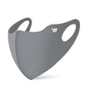 Mascarilla facial WEST BIKING UPF50+ 3D sin costuras, transpirable, de seda helada, con ventilación en el contorno de ojos y protección UV, talla única (gris oscuro)