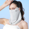 Mascarilla de ciclismo WEST BIKING con protección solar para el cuello, protección solar, protección UV, talla única (gris)