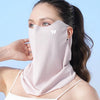 Mascarilla de ciclismo WEST BIKING con protección solar para el cuello, protección solar, protección UV, talla única (rosa)