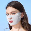 Mascarilla de ciclismo WEST BIKING de seda helada para verano, con protección UV, talla única (blanca)