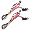 2 interruptores ópticos de final de carrera con cable, sensor fotoeléctrico, longitud: 1 m