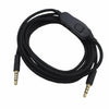 Cable de audio para auriculares para juegos Logitech G Pro / G Pro X / G233 / G433, longitud: 2 m (negro)