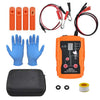 Detector de fallas de inyector de combustible de pulso para automóvil AERMOTOR. Especificaciones: Juego completo de 4 herramientas de limpieza.