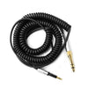 Cable de auriculares con resorte de 1,5 m, conector de 2,5 mm a 3,5 mm + 6,35 mm, para Sennheiser HD6/HD8/HD7/HD598