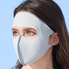 Mascarilla de ciclismo deportiva WEST BIKING, transpirable, de seda fría, con protección solar, talla única (gris)