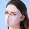 Mascarilla de ciclismo deportiva WEST BIKING, transpirable, de seda fría, con protección solar, talla única (rosa)