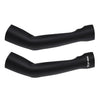 WEST BIKING - 1 par de mangas de ciclismo para exteriores, de seda de hielo, con protección UV, para pesca, viajes (negras)