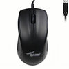 Ratón ambidiestro con cable Little Kangaroo DS-911 de 1200 DPI para ordenador portátil y de escritorio, para uso en la oficina y el hogar. Especificaciones: USB.